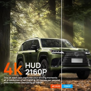 Видеорегистратор Holroadx 4K с двумя камерами для Lexus LX 600 LX700h 2022-2025: автомобильная камера с Wi-Fi, приложением и ночным видением, простая установка - Product Image 6