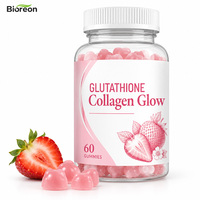 Gommes de Collagène Certifiées Halal avec Glutathion et Vitamine C pour le Blanchiment de la Peau et l'Anti-Âge (Vente en Gros)