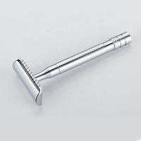 Pisau Cukur Klasik Micro Shave Solo Razor Pisau Cukur Double Edge Safety Razor