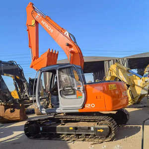 Excavadora HItachi usada hecha en Japón, excavadora usada barata EX120 EX130 EX200 EX220, máquina de construcción con certificado CE, en el caso de la venta al por mayor - Product Image 1