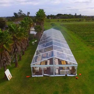 Tente de réception pour cérémonie d'ouverture, tente événementielle personnalisée, <span class=keywords><strong>grande</strong></span> tente en alliage d'aluminium imperméable avec doublure de plafond décorative - Product Image 4