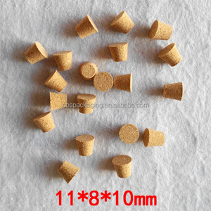 <span class=keywords><strong>Bouchon</strong></span> étanche en bois granulés, Mini <span class=keywords><strong>bouchon</strong></span> de bouteille en verre, Tube à essai de petite taille de 10MM, vente en gros - Product Image 4