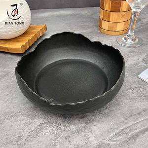 5.5/8 Inch Restaurant Decoratieve Rots Witte Zwarte Slakom Diner Fruit Keramische Kom Set Voor Het Serveren Van Voedsel Catering Serviesgoed - Product Image 5