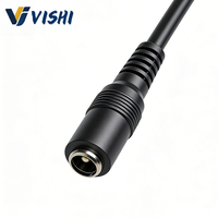 Câble d'alimentation CCTV combiné multi-canaux BNC DC Vishi, connecteur en Y OD4.0 OD3.0, câble vidéo 1-vers-2/3/4/5/8, 25 cm
