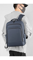 Sac à dos unisexe en jean, style streetwear, imperméable, avec fermeture éclair, en polyester léger, grande capacité 36-55L, pour étudiants