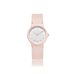 Montre à quartz pour hommes de vente chaude avec bracelet en plastique et montre-bracelet Moissanite à la mode du mouvement japonais - Product Image 2