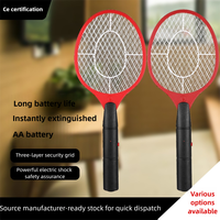 Raquette électrique anti-moustiques et insectes, fonctionnant sur piles AA, certifiée CE RoHS, pour patio et usage domestique, vente en gros, commande en gros