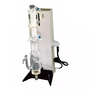 Unité de distillation de laboratoire de haute qualité avec chauffage en quartz et condenseur en verre borosilicaté, conception verticale à une seule étape - Product Image 2