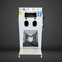Assemblage modulaire durcissant la machine de soufflage Processus de nettoyage manuel utilisé pour l'élimination de la rouille Type de machine de sableuse à grenaille d'acier
