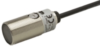 Capteur photoélectrique diffuse E3FB-BN12 2M, cylindrique, connexion pré-câblée, sortie NPN, source de lumière LED, série E3F pour PLC