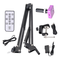 Caméra vidéo industrielle USB 51MP 1080P avec capteur CMOS, indice de protection IP53, objectif zoom 120x, microscope monoculaire pour réparation mobile et PCB Magic Earth