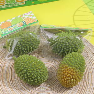 Nouveau Jouet Extensible en Forme de Fruit, Mini Durian Changeant de Couleur, Jouet Mignon à Pincer, Anti-Stress Amusant, Jouets Sensoriels à Presser - Product Image 3