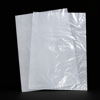 Sacs en plastique transparents plats en gros, doublures pour sacs en plastique, sacs en plastique personnalisés de grandes tailles