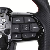 Volant sport en cuir pour Toyota Land Cruiser LC79 LC76 LC70 LC300 2008-2021, style GR Sport, noir