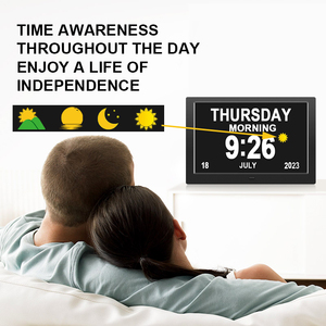 Chứng Khoán 10.1 ''Wifi thời tiết đồng hồ Album mất trí nhớ báo động ảnh kỹ thuật số lịch ngày đồng hồ - Product Image 6