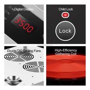 Placa de Inducción Comercial de 3500W, 220V, Portátil, de un Solo Quemador, Multifuncional, <span class=keywords><strong>Estufa</strong></span> Eléctrica - Product Image 4