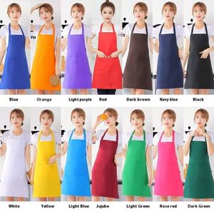 Brand Custom Logo Non-Woven Fabric <b>Kitchen</b> Bib <b>Apron</b>-Eco-friendly Durable Washable Reusable Anti-fouling Sleeveless 1-4 - Product Image 4