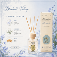 Coffrets diffuseurs de parfum d'ambiance French Garden pour la maison et la chambre, avec ornement, parfum floral, huile solide écologique, coffret cadeau