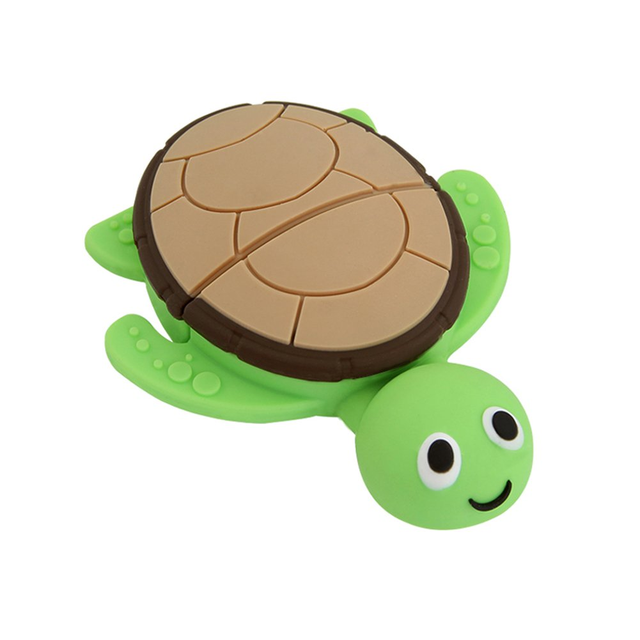 New Style PVC Cartoon Pen Drivee Cute tortoise shape Pendrive 4GB 8GB 16GB Memory Stick