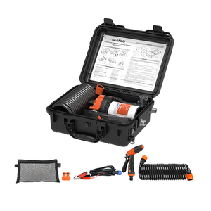 SEA FLO <span class=keywords><strong>Pompe</strong></span> à pression électrique intelligente portable de haute qualité avec boîtier extérieur étanche, kit de lavage puissant - Product Image 4