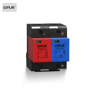 Dispositivo <span class=keywords><strong>de</strong></span> Protección Contra Sobretensiones CUAJE 100kA 4P SPD, Supresores <span class=keywords><strong>de</strong></span> Picos <span class=keywords><strong>de</strong></span> Voltaje <span class=keywords><strong>Tipo</strong></span> T1+T2, Material MOV, 320-440V, Estándar IEC61643-1 - Product Image 6