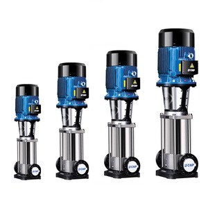 Pompe centrifuge verticale en fonte d'acier inoxydable pour traitement de l'eau, pompe à eau verticale CDM/CDMF - Product Image 1