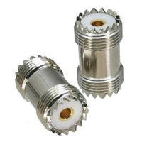 Fiche mâle UHF vers UHF/N et prise femelle Connecteur coaxial RF droit et à angle droit et de type T