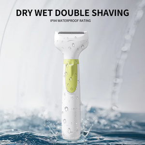Electric Rotating Disc <strong>Trimmer</strong> for Women USB-C Rechargeable Painless <strong>Ladies</strong> Body Razors <strong>Nose</strong> Face Leg Cordless Bikini Shaver - Product Image 5