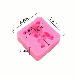 Moule en silicone pour bougie et savon en résine époxy, forme ours Tadi, outil de cuisson, OEM/ODM - Product Image 3