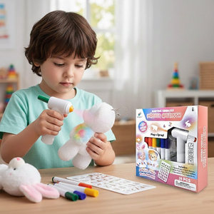 Tam Özelleştirilebilir Çocuklar İçin Kendin Yap Elektrikli Sprey Boya Kalemi, Bebek Fabrikası Toptan Satış OEM ODM Adedi 3000 Adet - Product Image 1