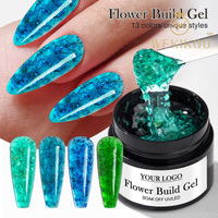 Extension d'ongles Gel UV Marque privée Constructeur de fleurs Vernis Gel UV