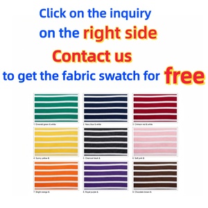 T-shirt <span class=keywords><strong>Polo</strong></span> da Uomo Personalizzata in Cotone con Bottoni, Colletto a Risvolto, Taglio Corto e Righe, Stile Streetwear - Product Image 3