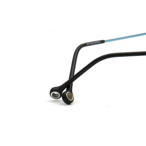 Montura de Gafas Redonda Simple K771 con Diseño Artístico que Realza el Rostro, Función Antideslumbrante para Miopía y Protección Contra la Luz Azul - Product Image 4