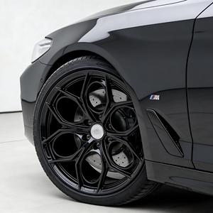Nuovi Cerchi in Lega di Alluminio Forgiati Monoblocco Finitura Nera 5*112 6x137 5x120 5x130 14-26 Pollici per <span class=keywords><strong>Auto</strong></span> Passeggeri BMW - Product Image 1