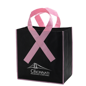 Sac d'épicerie Non tissé, anti-<span class=keywords><strong>Cancer</strong></span>, nouvelle collection, en rose, professionnelle - Product Image 5