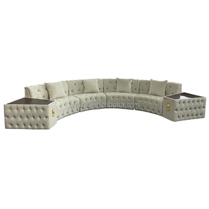 Juego de Muebles de Sala de Estar, Sofá de Estilo Europeo Moderno, Juego de Muebles Seccionales, Tamaño, Color y Tela Personalizables - Product Image 5