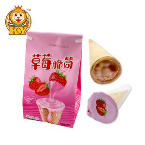 Proveedor de dulces, venta al por mayor, taza de galleta de chocolate de sabor mixto personalizada, cono de helado de chocolate para niños - Product Image 2