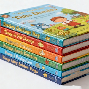 โรงพิมพ์รับพิมพ์หนังสือเด็กแบบปกแข็งและปกอ่อน สีสันสดใส ราคาถูกจากจีน - Product Image 1