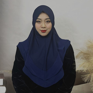 CCY 最新の高品質インスタントシフォンヒジャブジャージー高級ドレスハンガー 女性用ファッショナブルなヒジャブクロス レディース - Product Image 3