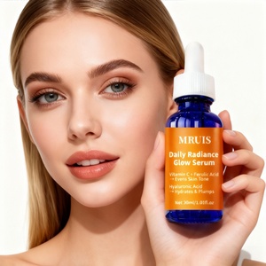 Suero Facial de Alta Calidad al por Mayor, 30 ml, para un Brillo Diario, Cuidado de la Piel Coreano, <span class=keywords><strong>Vitamina</strong></span> <span class=keywords><strong>C</strong></span>, Ácido Hialurónico, Ácido Ferúlico, Antienvejecimiento - Product Image 1