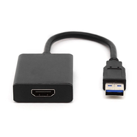 USB3.0 - HDMI Adaptörü 1080P Video Dönüştürücü Kablosu Çoklu Monitör Görüntü Adaptörü, Dizüstü Bilgisayar, Masaüstü Bilgisayar, HDTV için Sesli, CE FCC RoHS Onaylı