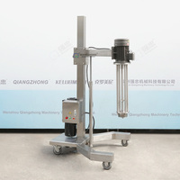 Machine à émulsionner mobile à grande vitesse avec système de levage hydraulique, émulsifiant pour crème