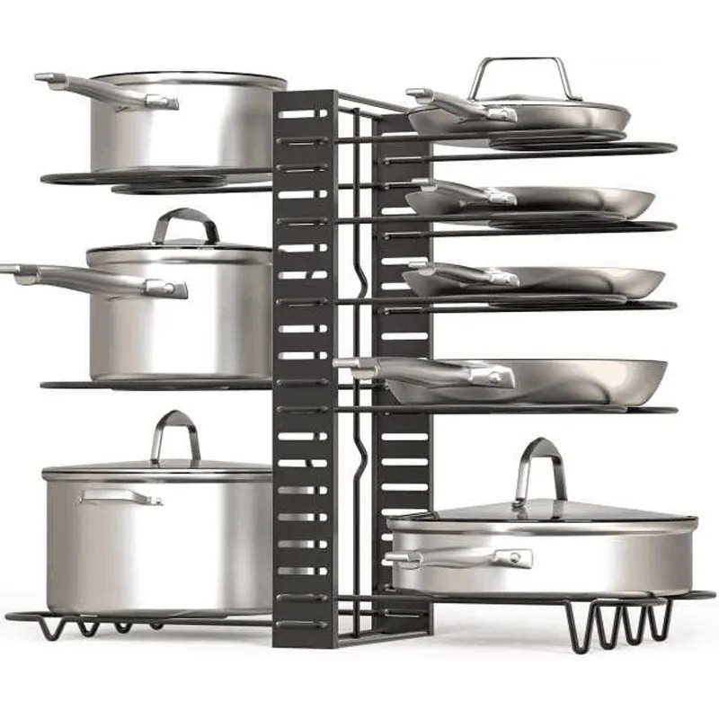 Support de rangement pour Pot, planche à découper, couvercle multicouche pour la cuisine