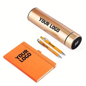 Libretas Personalizadas al por Mayor LCC115 con Logotipo Impreso, Libretas de Cuero PU A5 A6 para Regalos Promocionales de Negocios y Oficina - Product Image 1