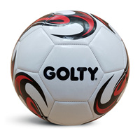 Ballon de football GOLTY GSM-1070 taille 5, poids 410-430 g et circonférence 680-700 mm, en cuir PVC de haute qualité, cousu à la machine
