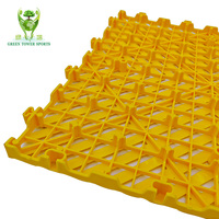 Azulejo de piso de garaje entrelazado de PVC PP modular industrial para suelo de plástico antideslizante de almacén para taller