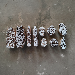 Bloques de Madera para Henna Hechos a Medida, Ideales para Impresión de Henna, Impresión Textil y Proyectos de Arte y Manualidades - Product Image 1