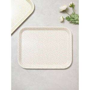 Vassoio decorativo vassoio fiori in melamina 45x35 cm - Product Image 1