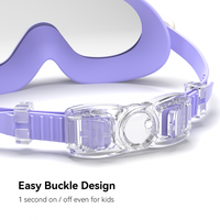 Lunettes de natation pour enfants à vision large, anti-buée, protection UV