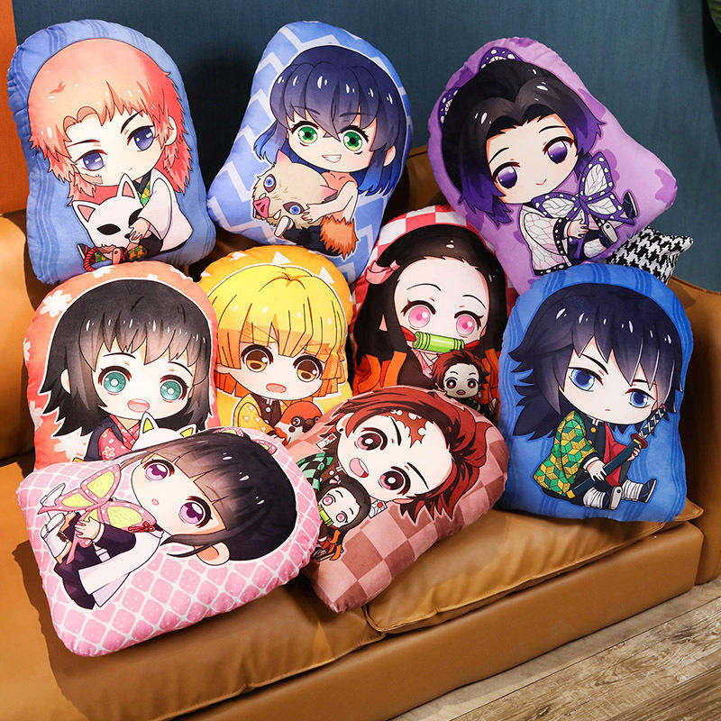 45CM Demon Slayer Anime Plush Pillow Tanjirou Nezuko